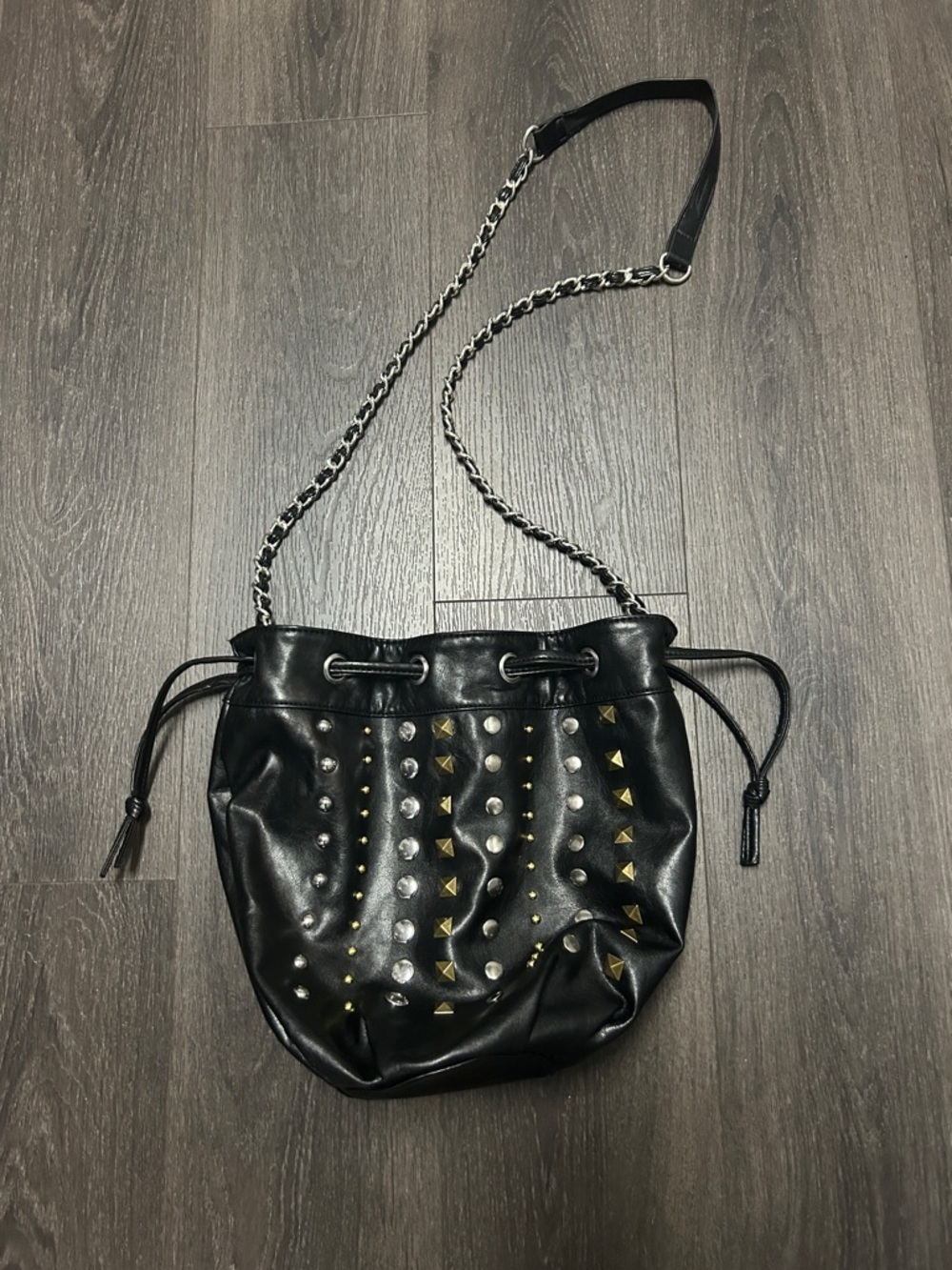 Steve Madden Embellished Boho Bucket Bag
